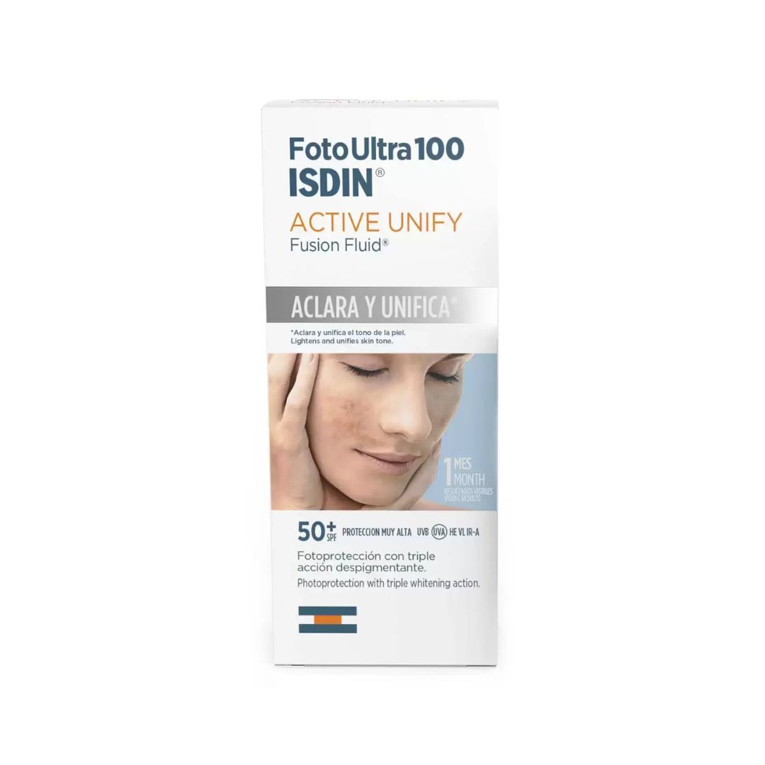 ISDIN Active Unify Aclara y Unifica SPF 50+ (50 ml)