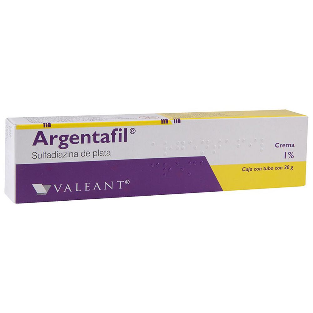 Argentafil 1% Crema, 30 gr. Argentafil 1% Crema, 30 gr (Sulfadiazina de Plata)
