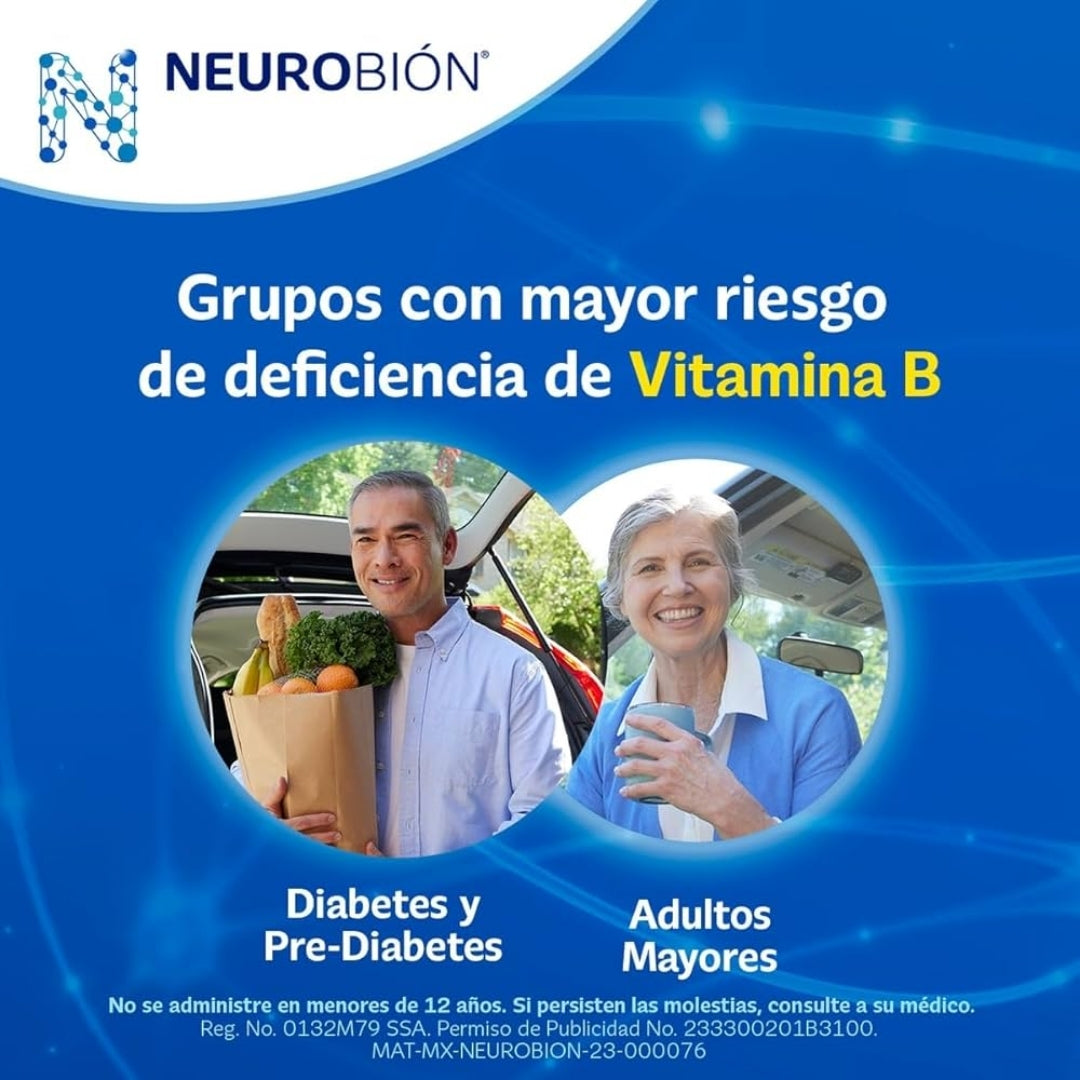 Vitaminas Neurobion (30 tabletas) 100 mg / 5 mg / 50 mcg