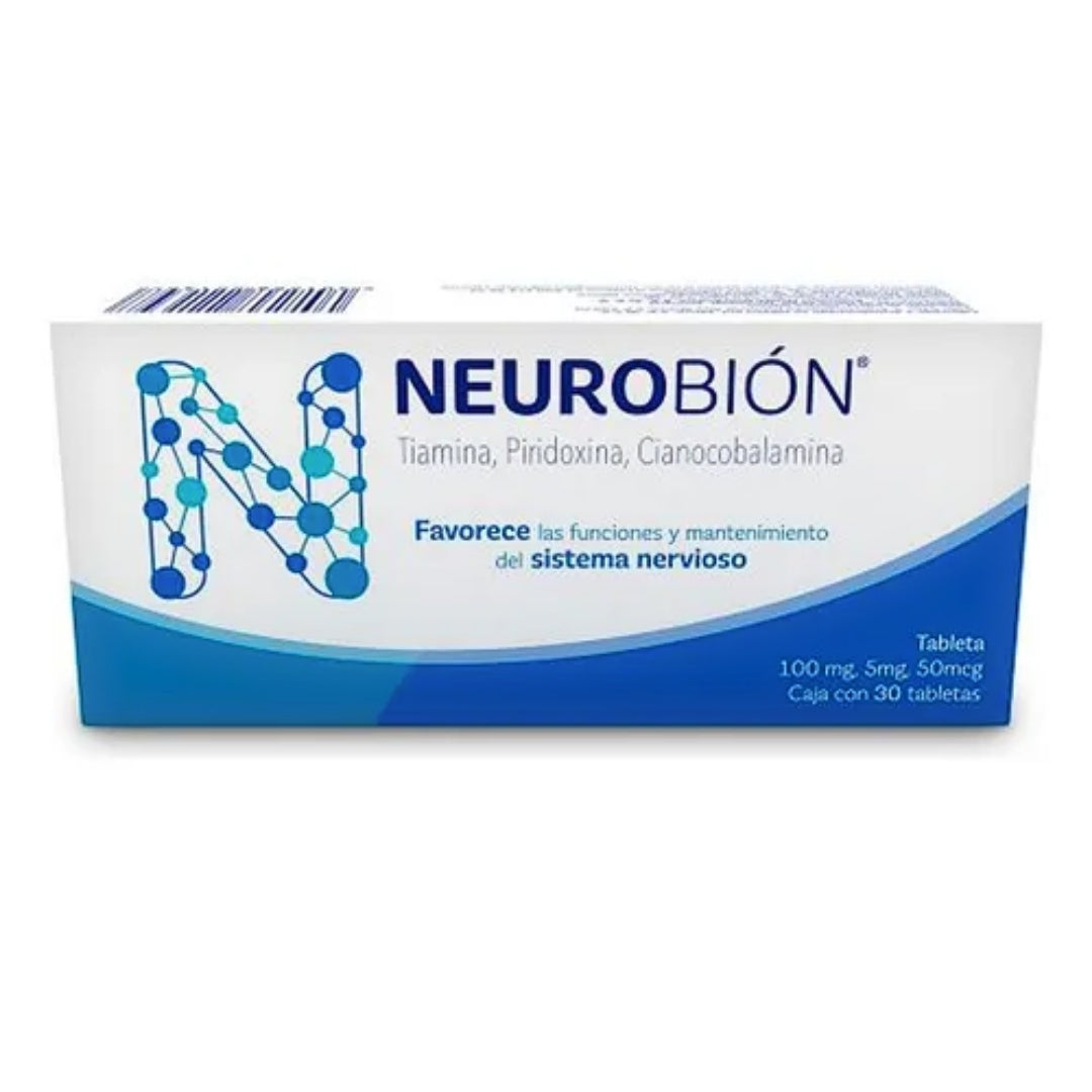 Vitaminas Neurobion (30 tabletas) 100 mg / 5 mg / 50 mcg
