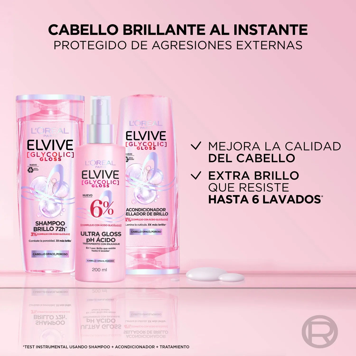 Elvive Tratamiento capilar Glyco Gloss (200 ml)
