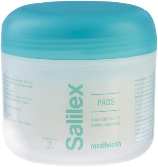 Salilex Pads Discos Limpiadores Rostro Limpieza Profunda 30pz