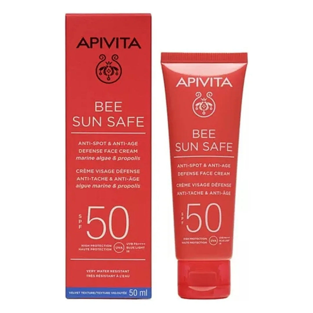 Apivita Bee Sun Safe Spf50 Crema Facial Antiedad Y Anti Manchas (50 ml)