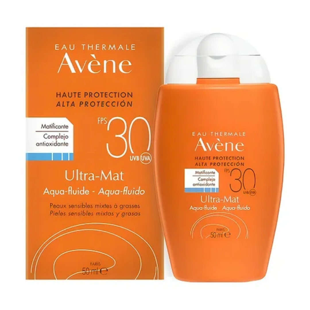 Avene Ultra Mat Aqua- Fluido Fps 30 Bloqueador (50 ml)