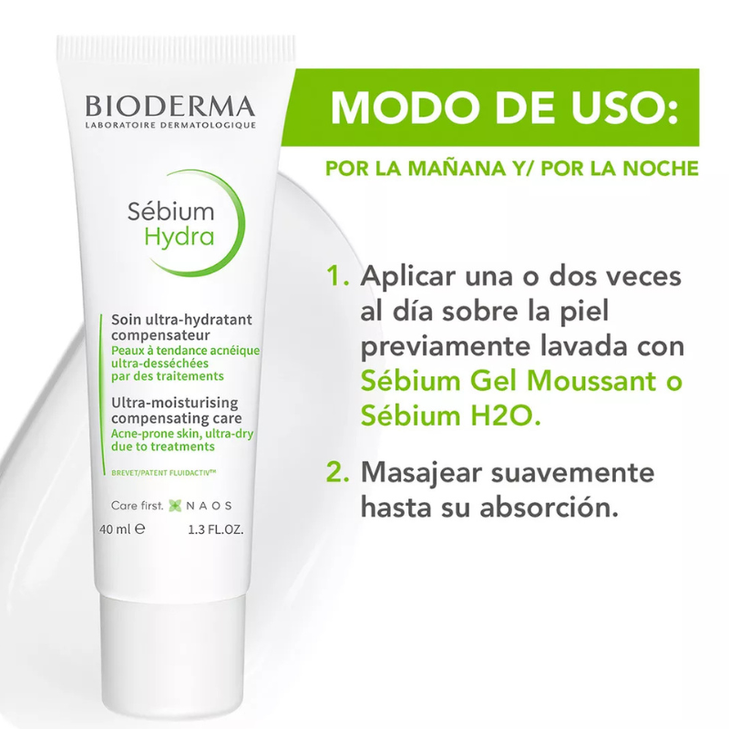 Bioderma Sébium Hydra Hidratente Profundo (40 ml)