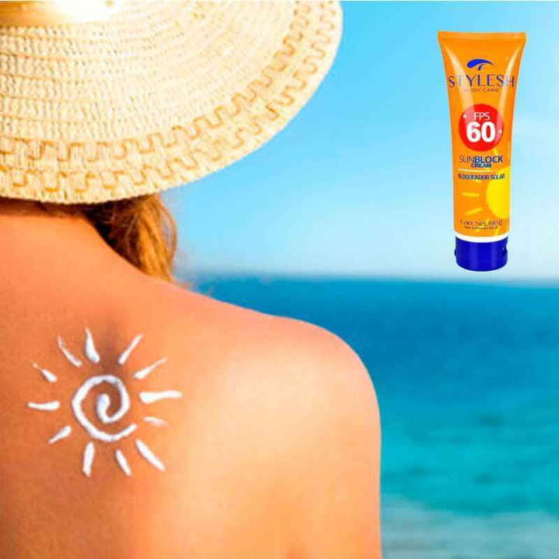Stylesh Bloqueador Solar  Fps 60 (100 ml.)