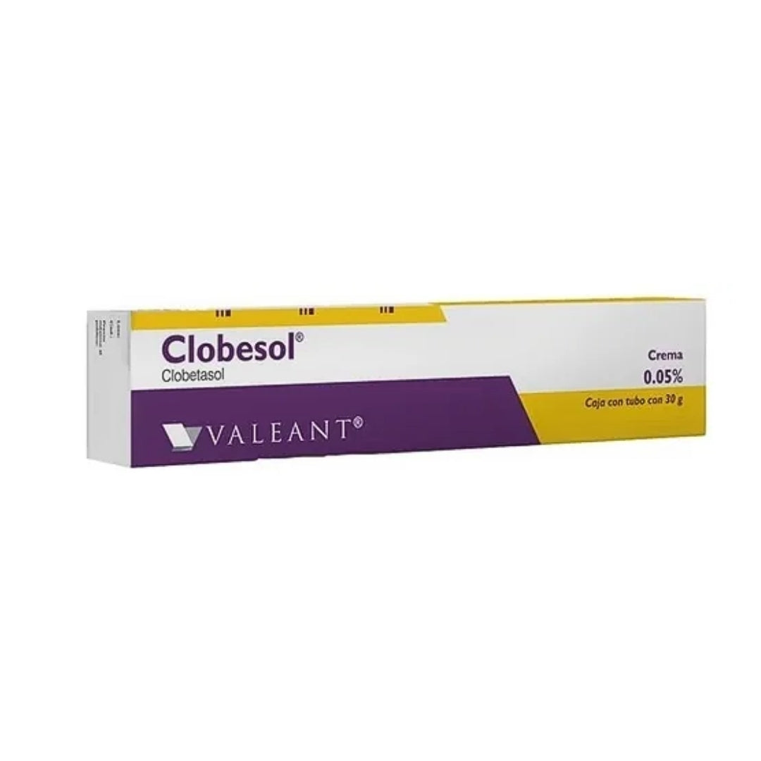 Valeant CLOBESOL Crema 0.05% para hinchazón, rojeces y picazón (30 g)