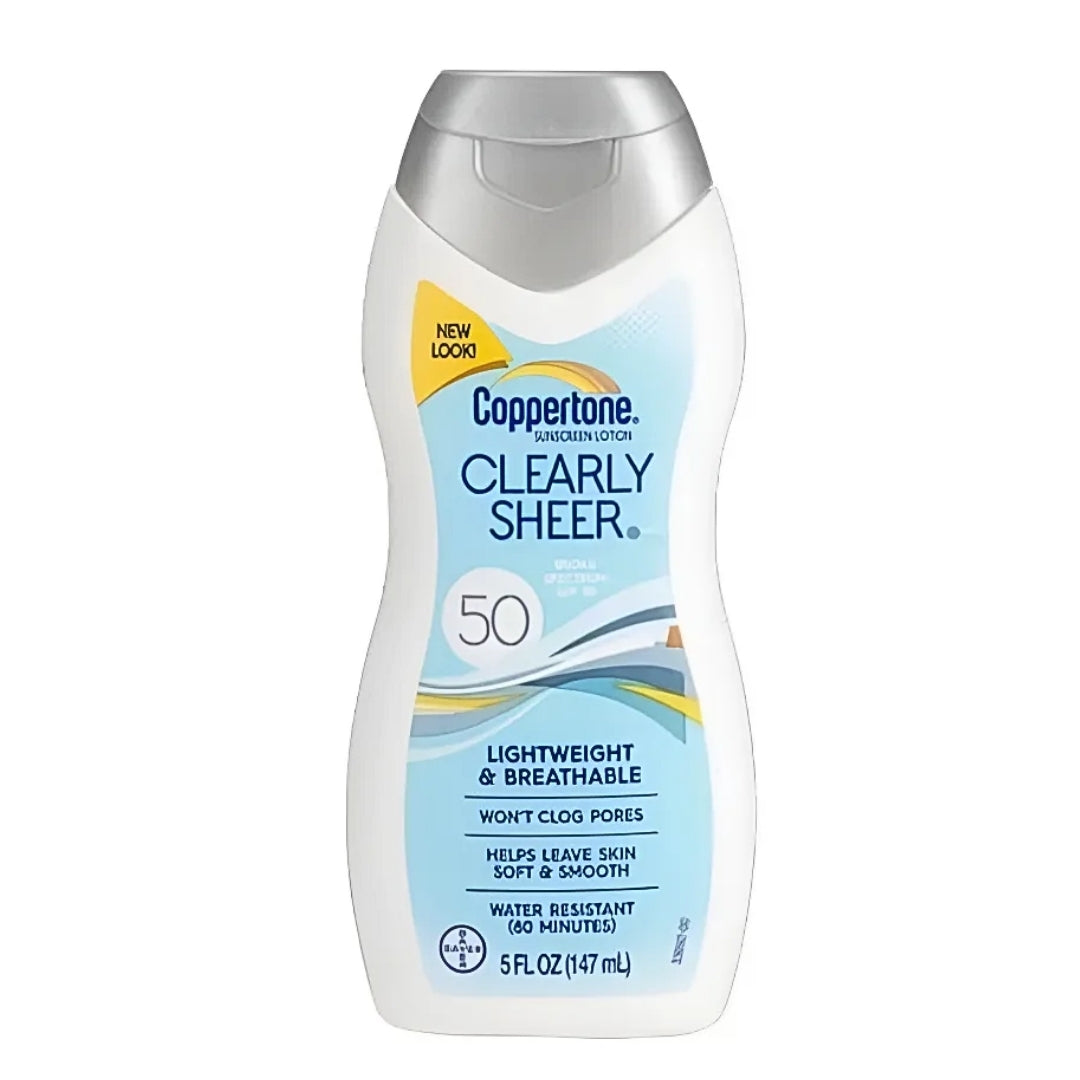 Coppertone Clearly Sheer Fps 50+ (147 ml)
