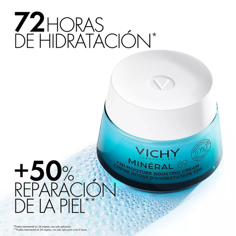 Vichy Minéral Crema Hidratante 89 (50 ml.)