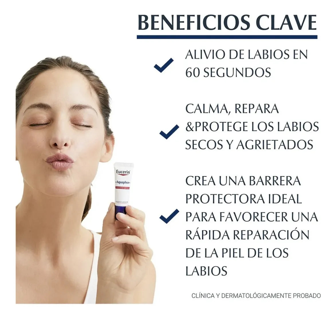 Eucerin Aquaphor Reparador de Labios 10 g (Bálsamo)