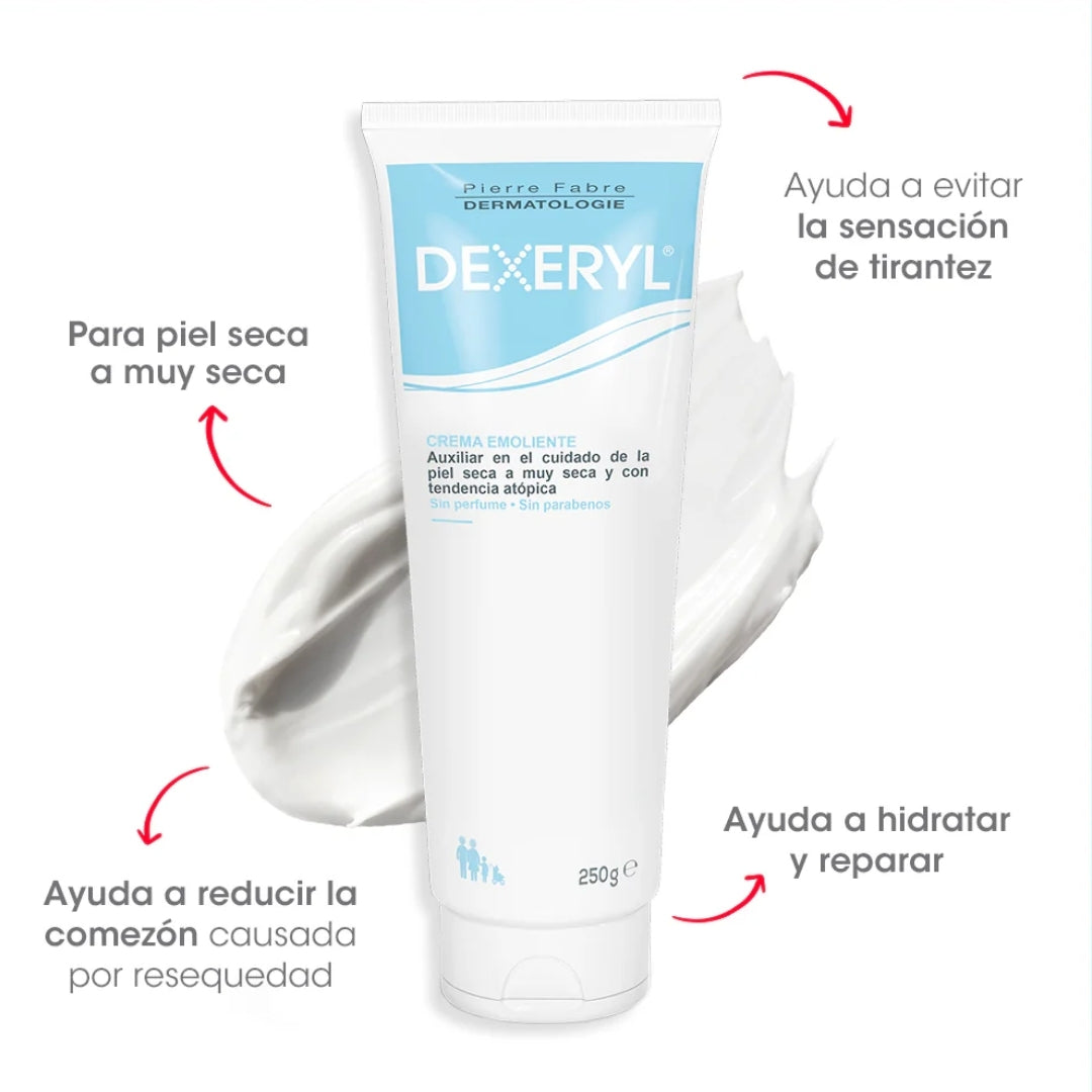 Dexeryl Crema Emoliente Repara y Alivia (250 gr)