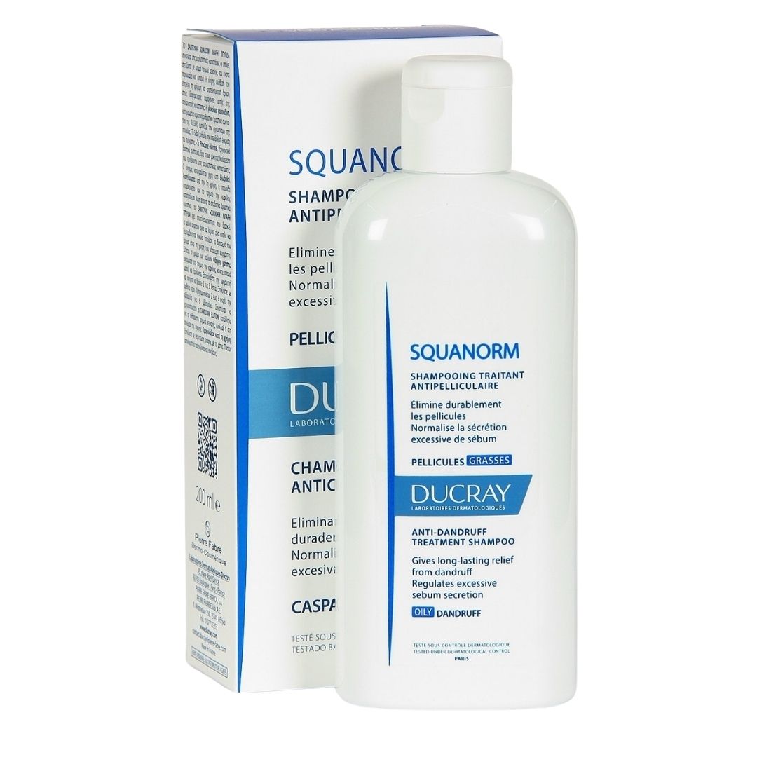 Ducra Shampoo Squanorm Control Anti Caspa Grasa Cont. 200 Ml