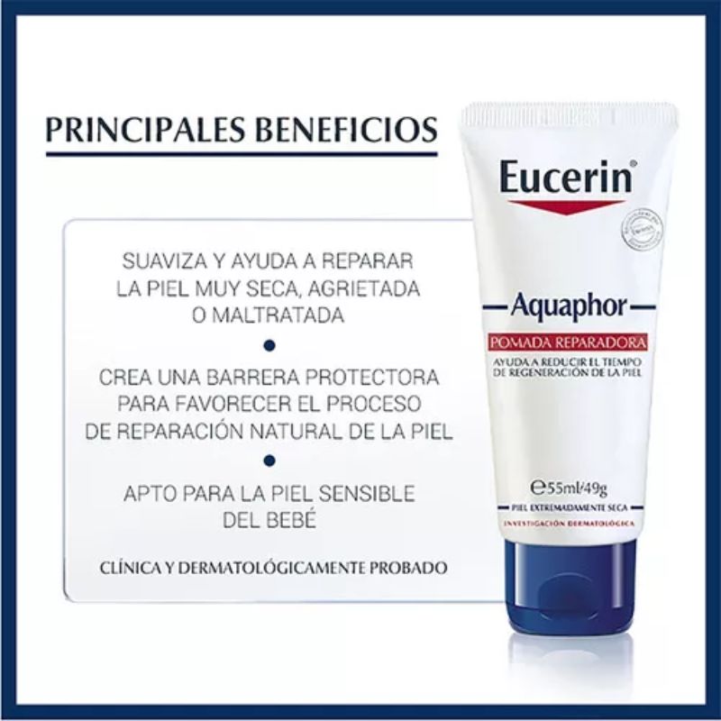 Eucerin Aquaphor Pomada Reparadora (55 ml)