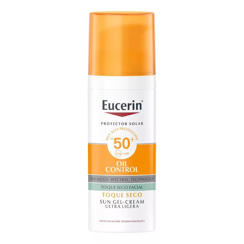 Eucerin Oil Control Protector Solar Toque Seco 50+ FPS (50 ml)