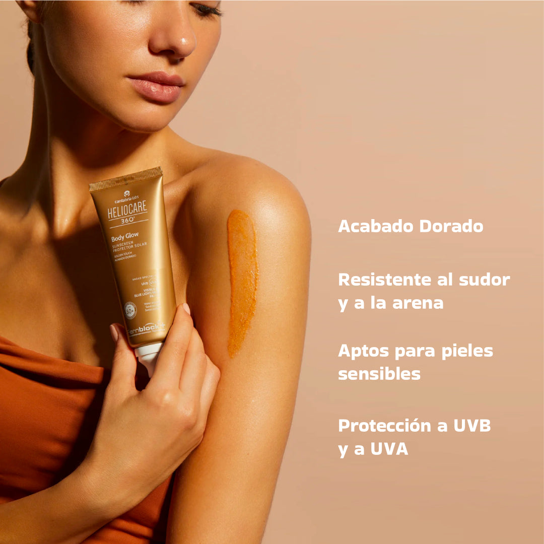 Heliocare 360 Body Glow SPF 50 (10psz 5ml c/u)