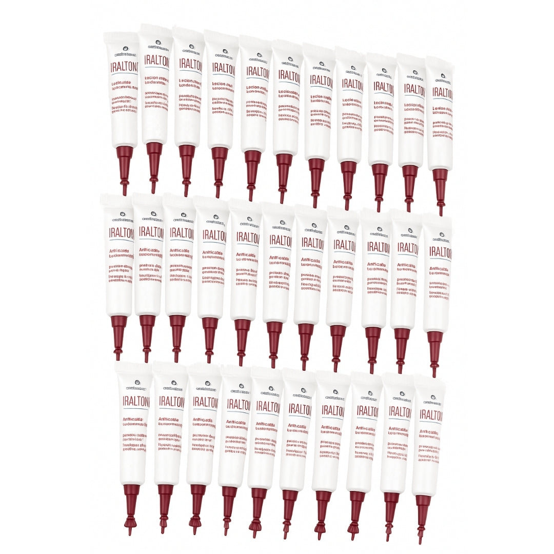 Iratone Loción Anticaída Fortalecedor Crecimiento Capilar (34 pzas 3ml c/u)