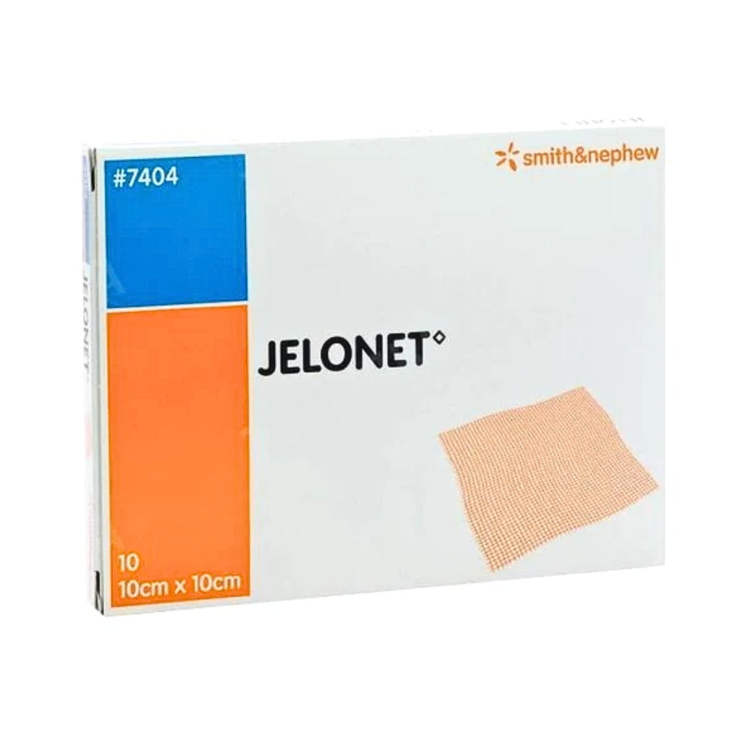 Jelonet 10*10cm Smith & Nephew 10 Piezas Gasa Parafinada