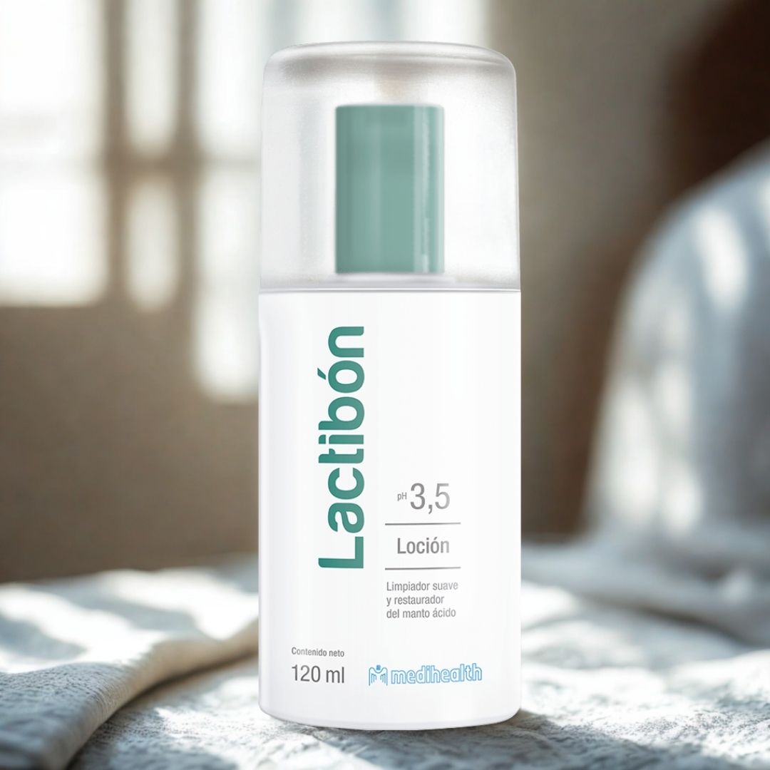 Lactibon Locion Limpiador Suave Y Restaurador Ph 3.5 (120 ml)