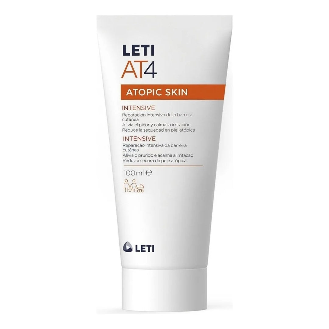 Leti AT4 Piel Atopica y Seca Crema Emoliante (100ml)