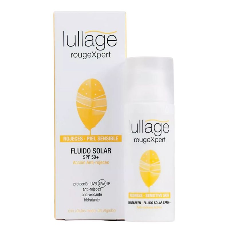 Lullage Protector Solar Fps 50 Anti Rojeces Piel Sensible
