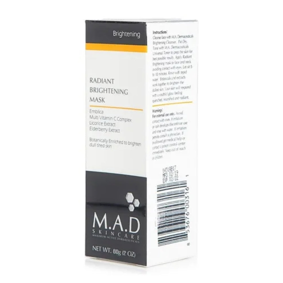 MAD  Brightening Radiant Brightening Mascarila Abrillantadora (60 gr)