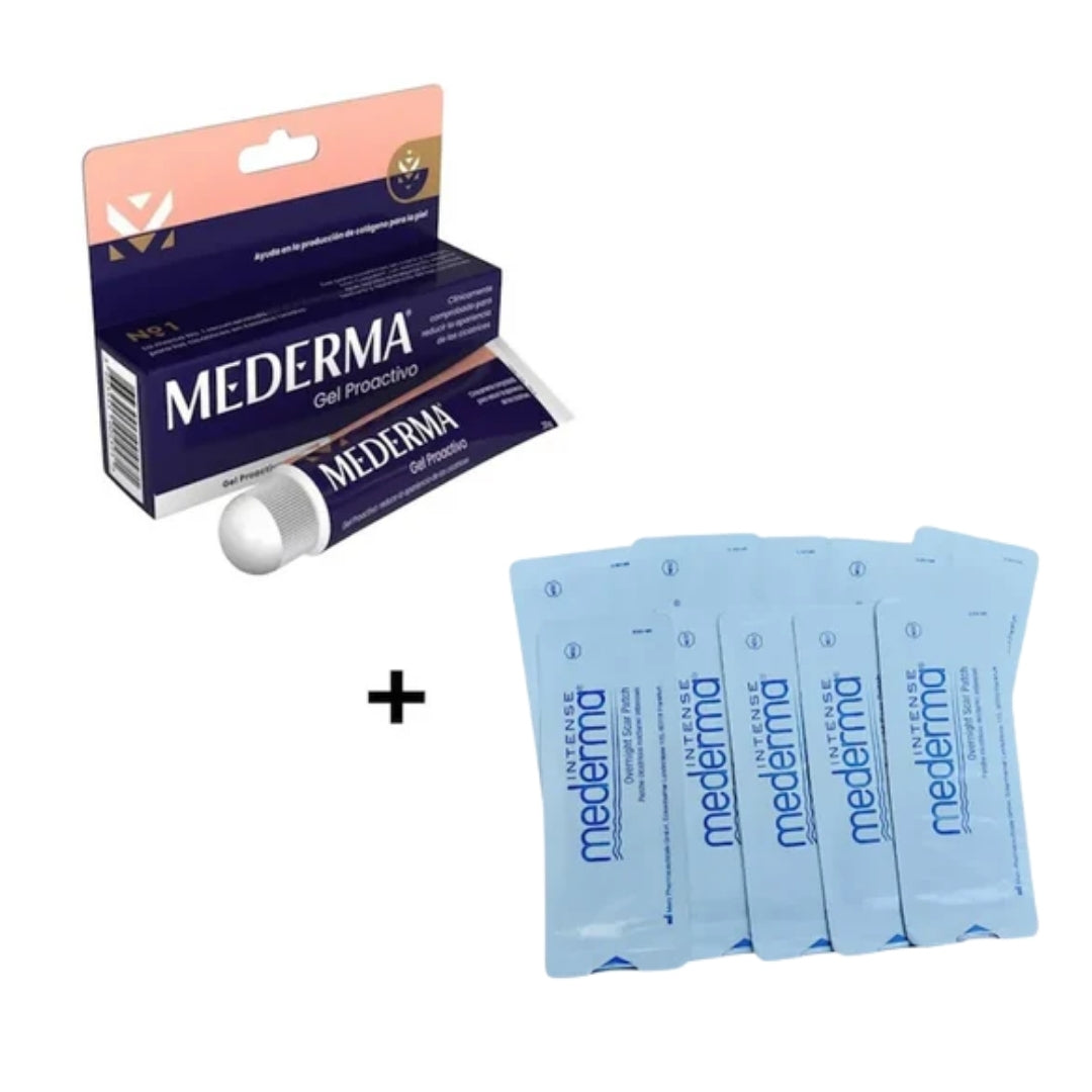 Mederma Gel 20g+ 10 Parches Recibe Tratamiento Completo