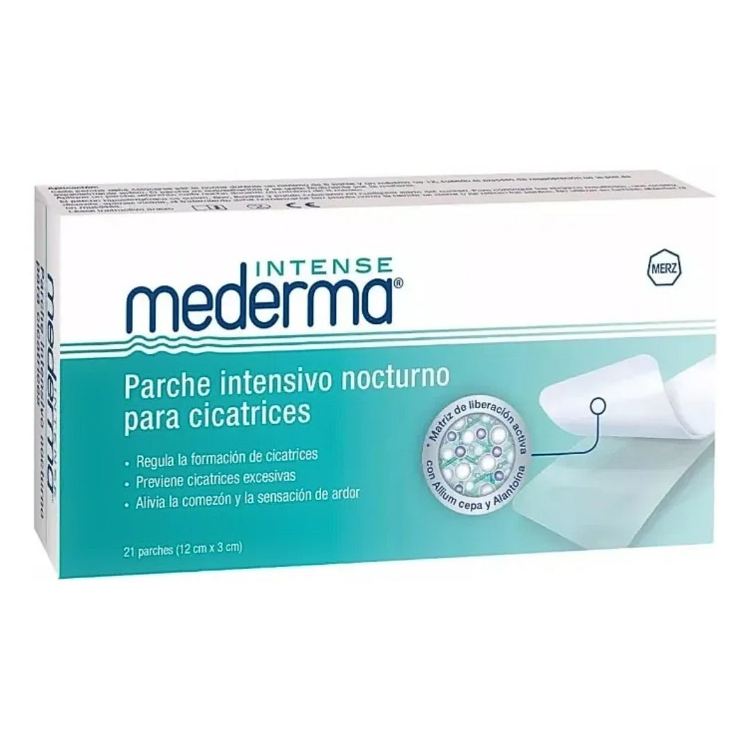 Mederma Parches Para Cicatrices 21 Pz Quemaduras Estrias
