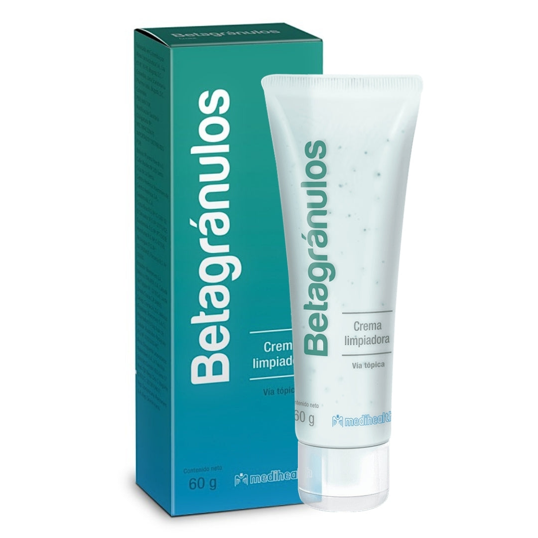Medihealth Crema/ Limpiadora Facial Betagranulos (60 gr)