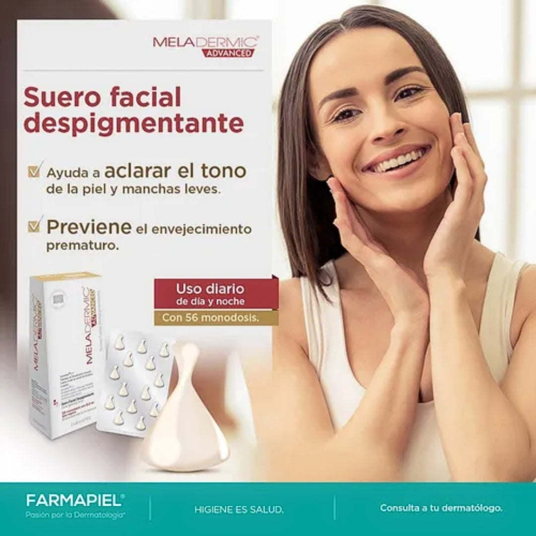 Meladermic Advanced Suero Facial Despigmentante (56 monodosis)