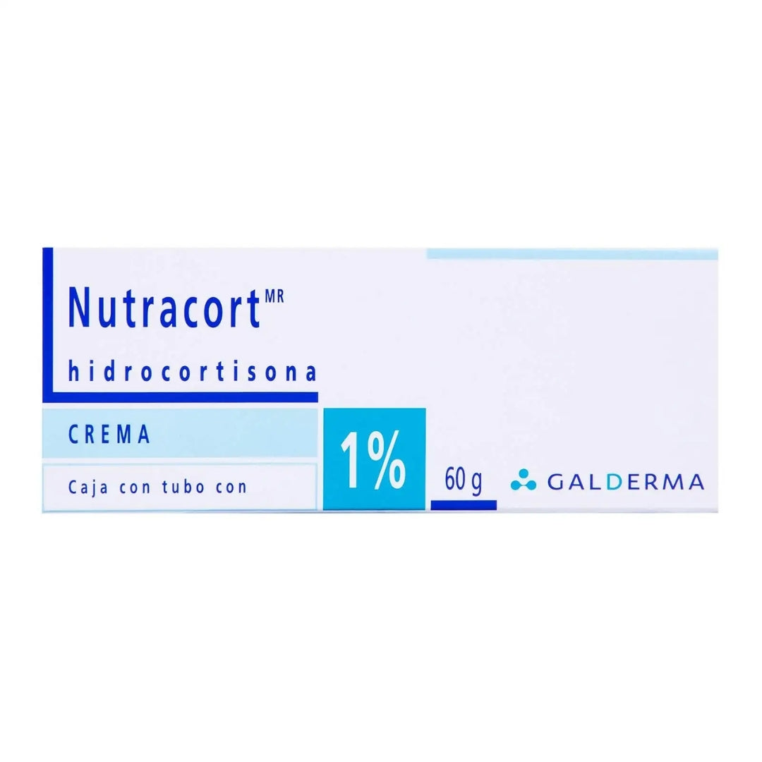 Nutracort Caja Crema 1% Tubo 60g Todo Tipo De Piel Día/noche