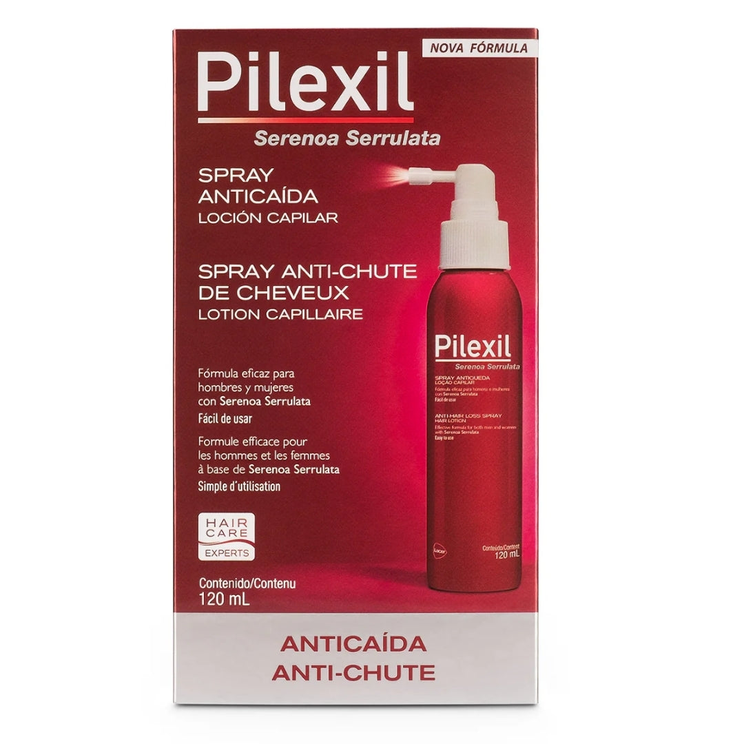 Pilexil Spray Anticaída 120ml Nutre Y Repara