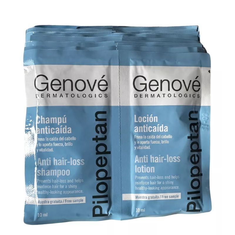 Pilopeptan Pack Locion Anticaida 150 ml Y Champú 150 ml Sobres