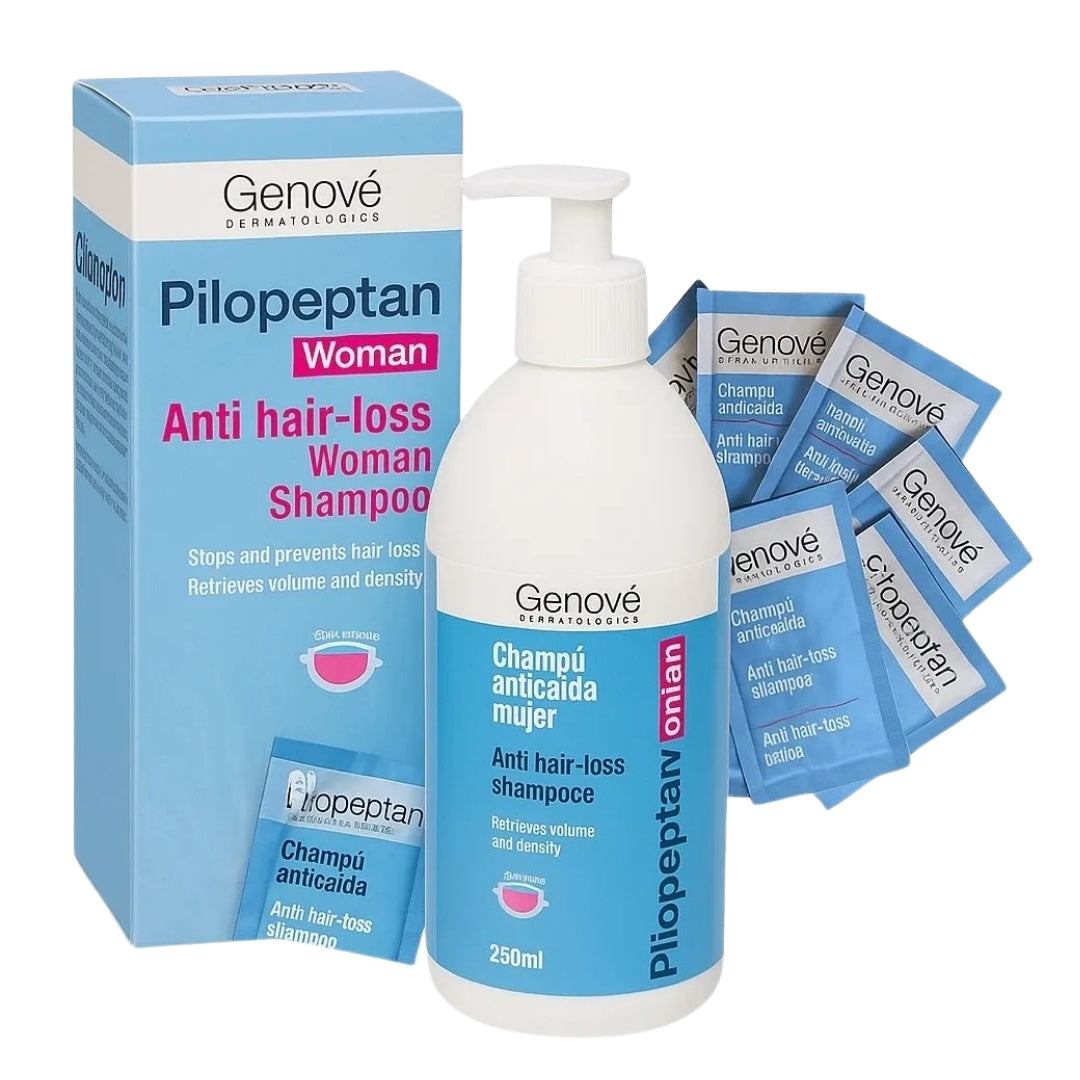 Pilopeptan Woman Shampoo Anticaída 270 ml + Sobres (Kit)