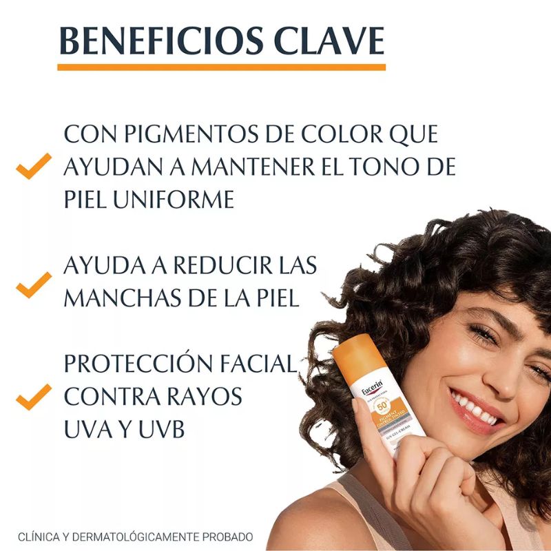 Eucerin Protector Solar Pigment Control 50 FPS Tono Claro (50 ml)