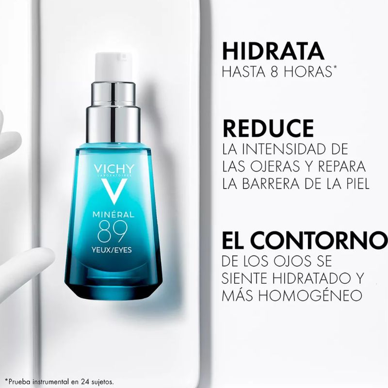 Vichy Minéral 89 Fortifier Facial Reparador Para Ojos (15 ml.)