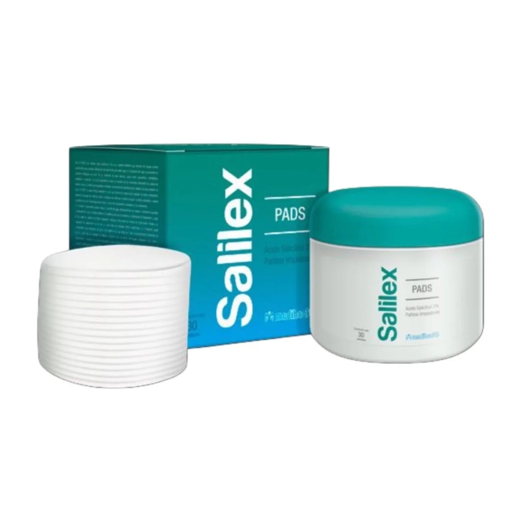 SalileX Pads Discos Limpiadores Rostro Limpieza Profunda 30pz