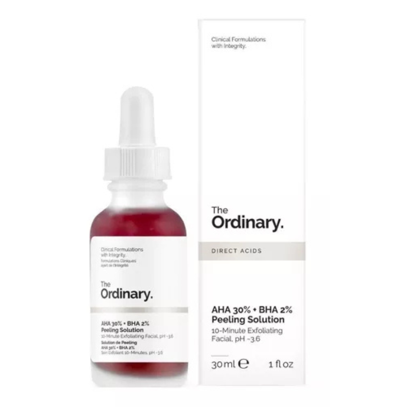 The Ordinary Sérum Aha 30% + Bha 2% Peeling Solution Noche 30+ Años (30 ml.)