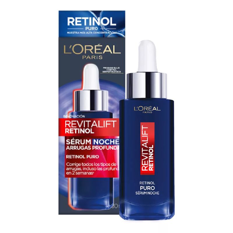 L'oréal Paris Revitalift Retinol Puro Sérum De Noche (30 ml.)