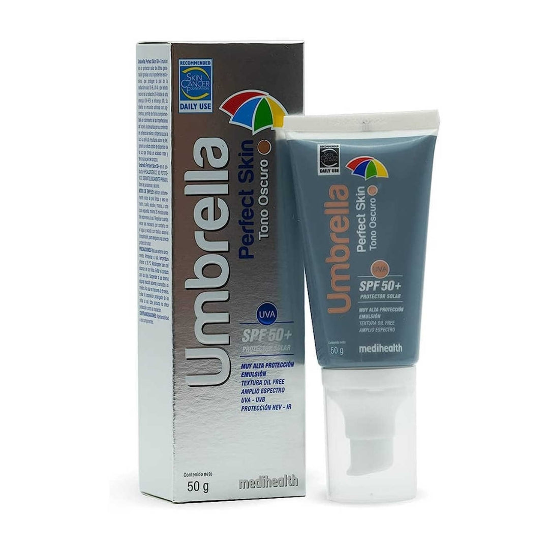 Umbrella Perfect Skin Protector Solar Tono Oscuro (50 gr)