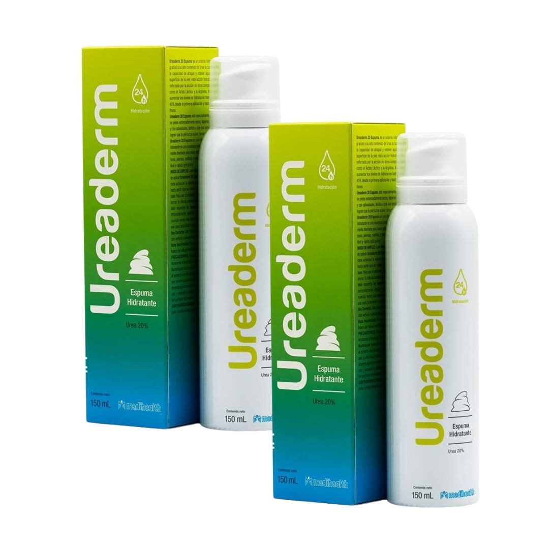 Ureaderm Espuma Hidratante 2 Pack (150 ml )