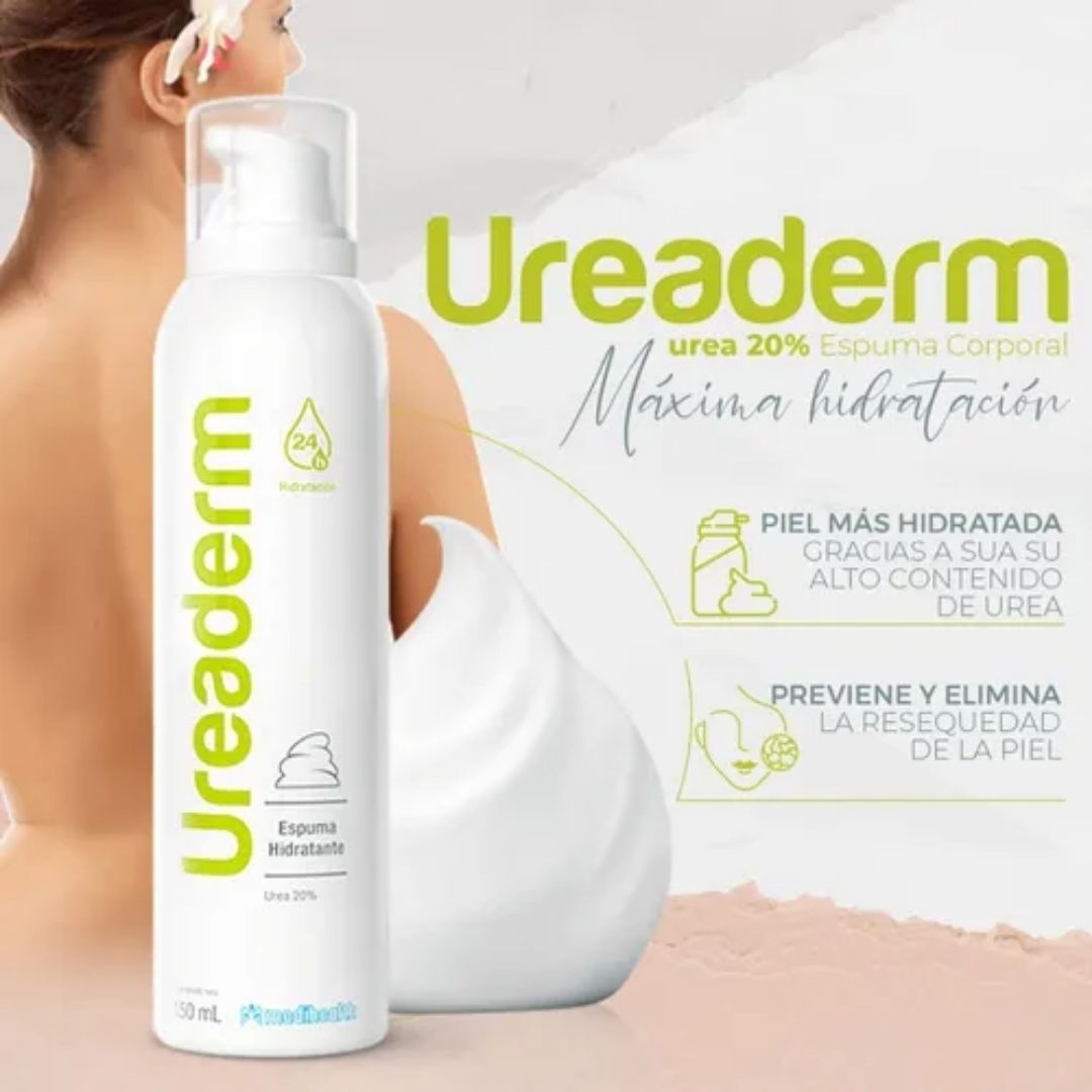 Ureaderm Espuma Hidratante 2 Pack (150 ml )