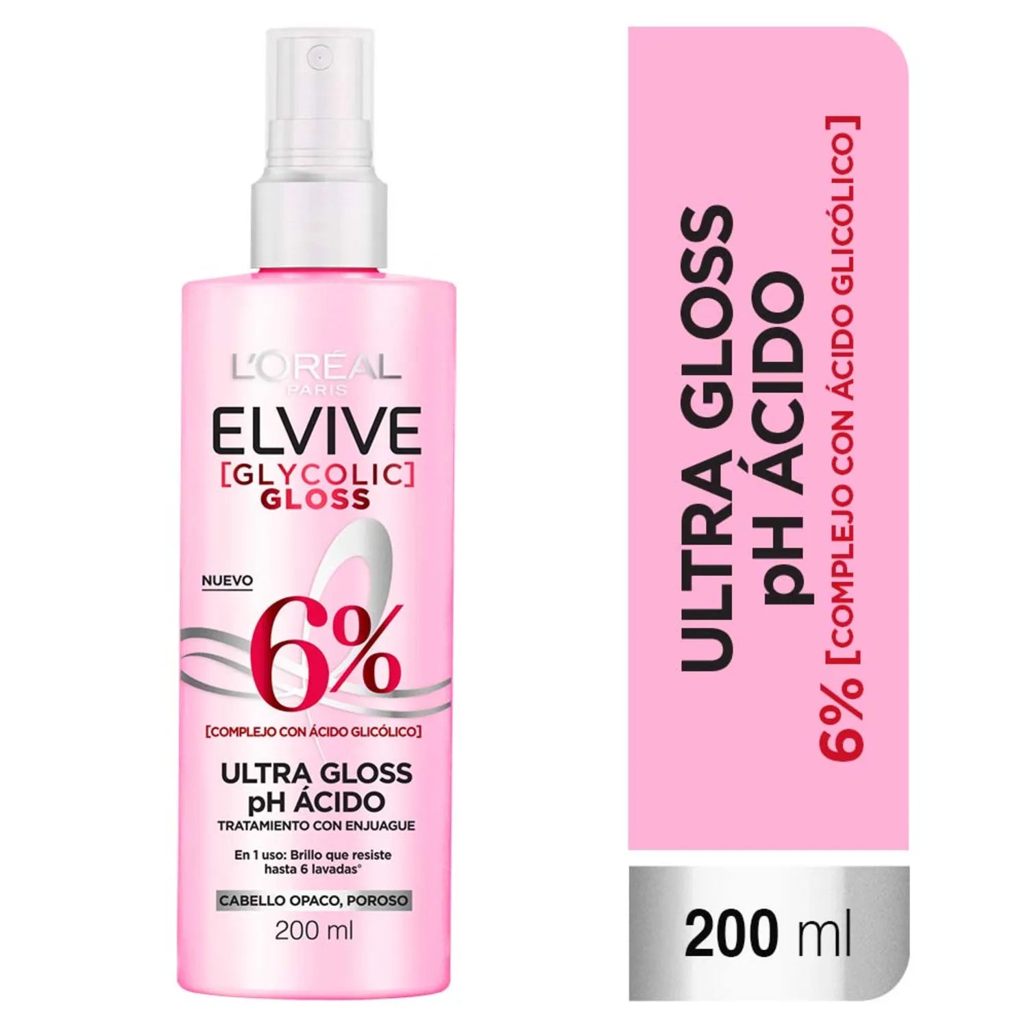 Tratamiento capilar elvive glyco gloss 200ml