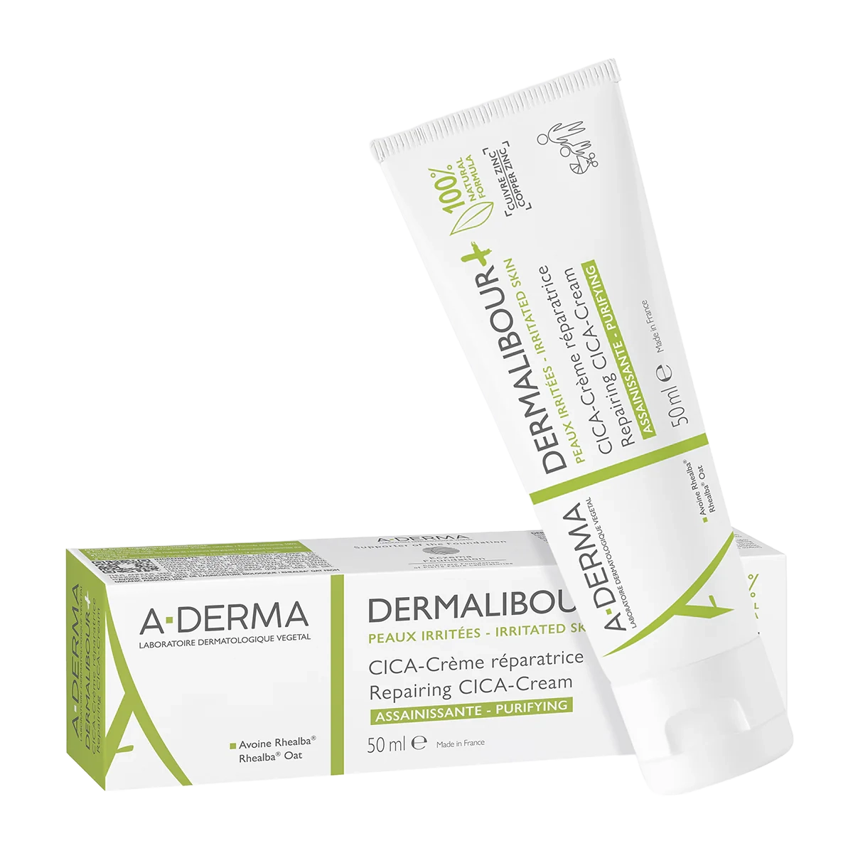 A-Derma Dermalibour Crema reparadora para piel irritada (50 ml)