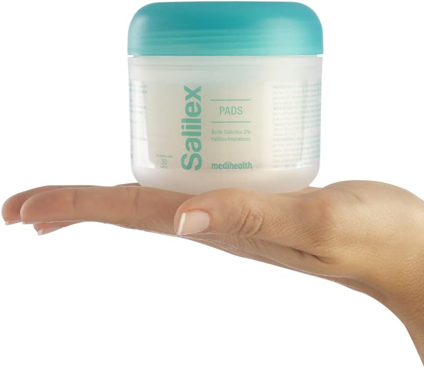 Salilex Pads Discos Limpiadores Rostro Limpieza Profunda 30pz