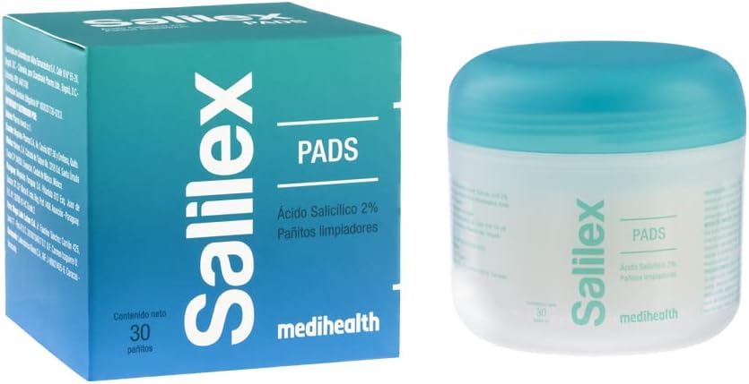 Salilex Pads Discos Limpiadores Rostro Limpieza Profunda 30pz