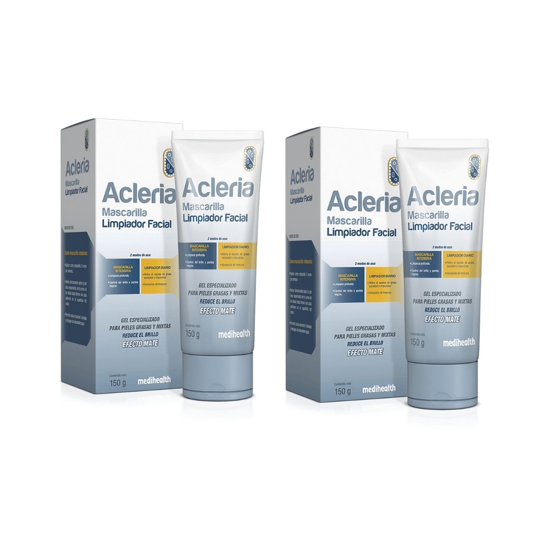 Acleria Mascarilla Gel Limpiador Efecto Mate (150 gr)