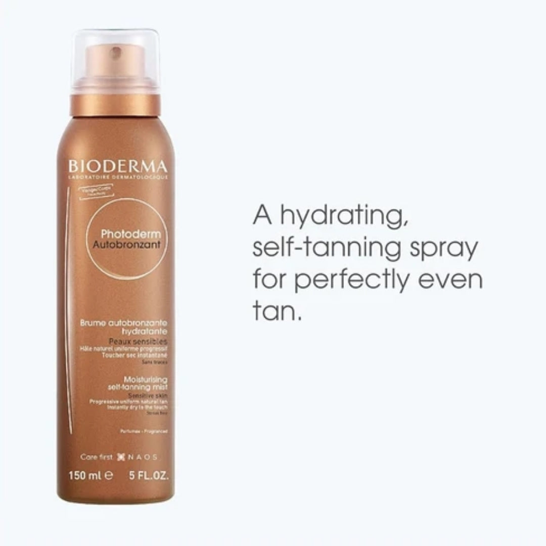 Bioderm Photoder Autobronceador Piel Sensible Spray 150 Ml