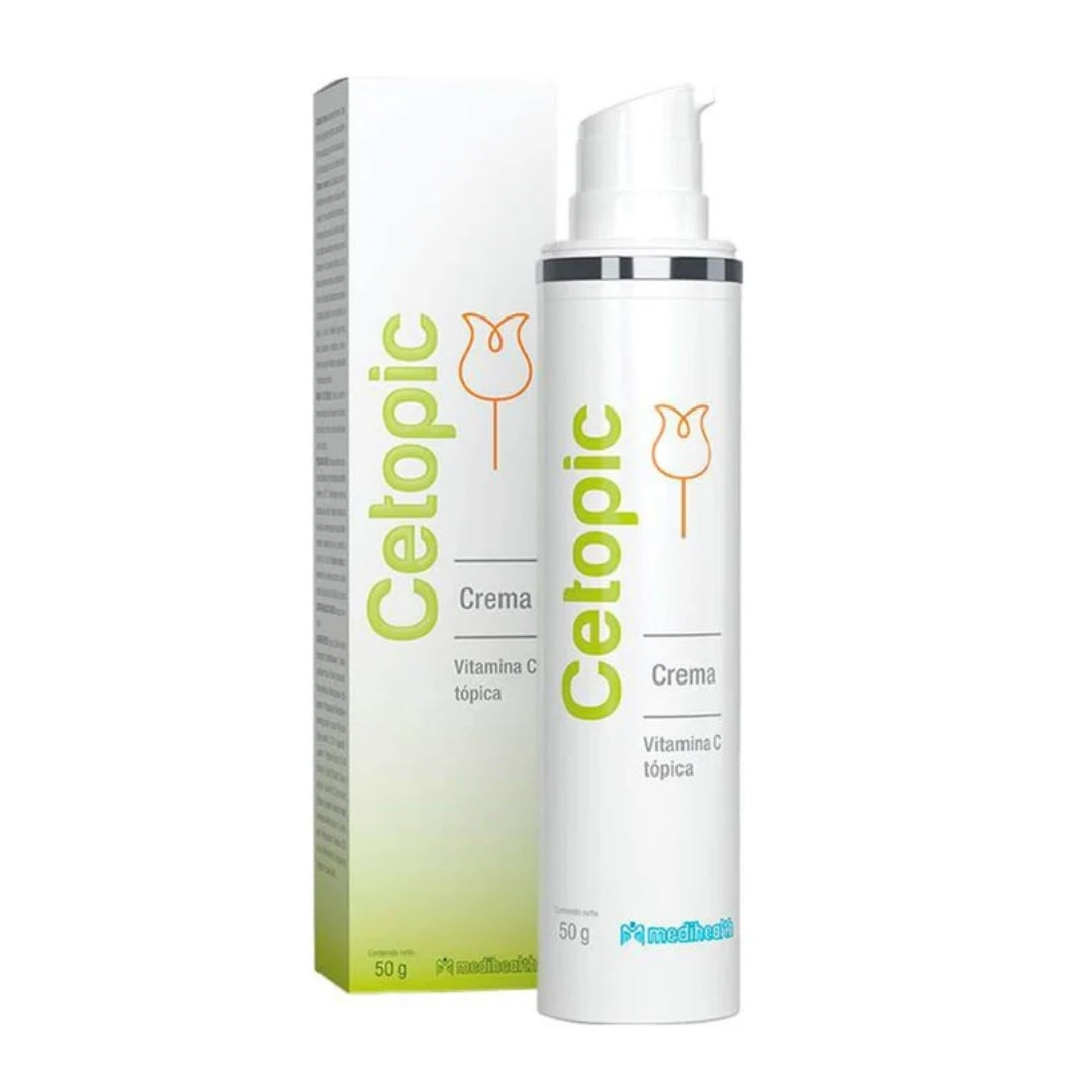 Cetopic Crema Antienvejecimiento Con Vitamina C Tópica 50 Gr