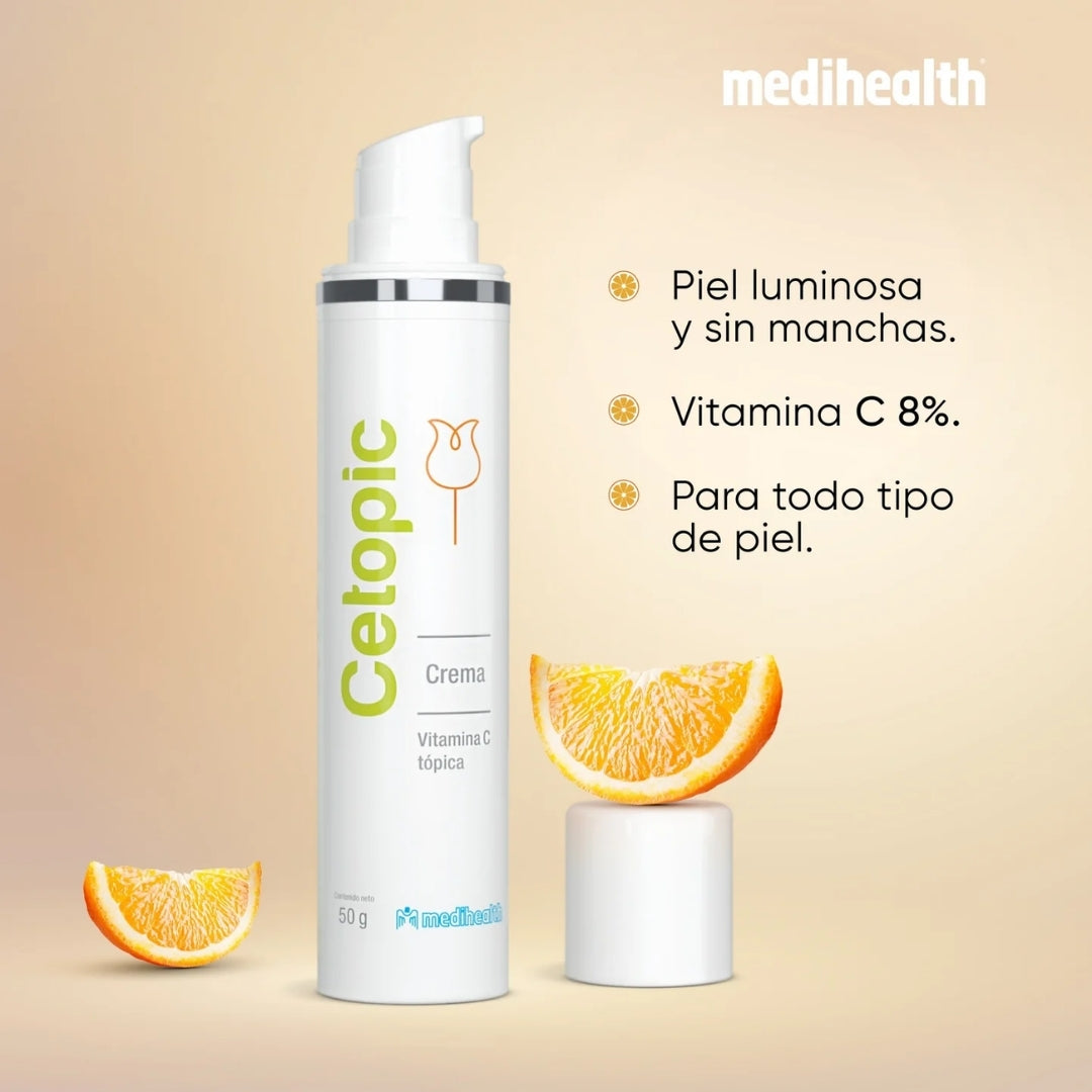 Cetopic Crema Antienvejecimiento Con Vitamina C Tópica 50 Gr
