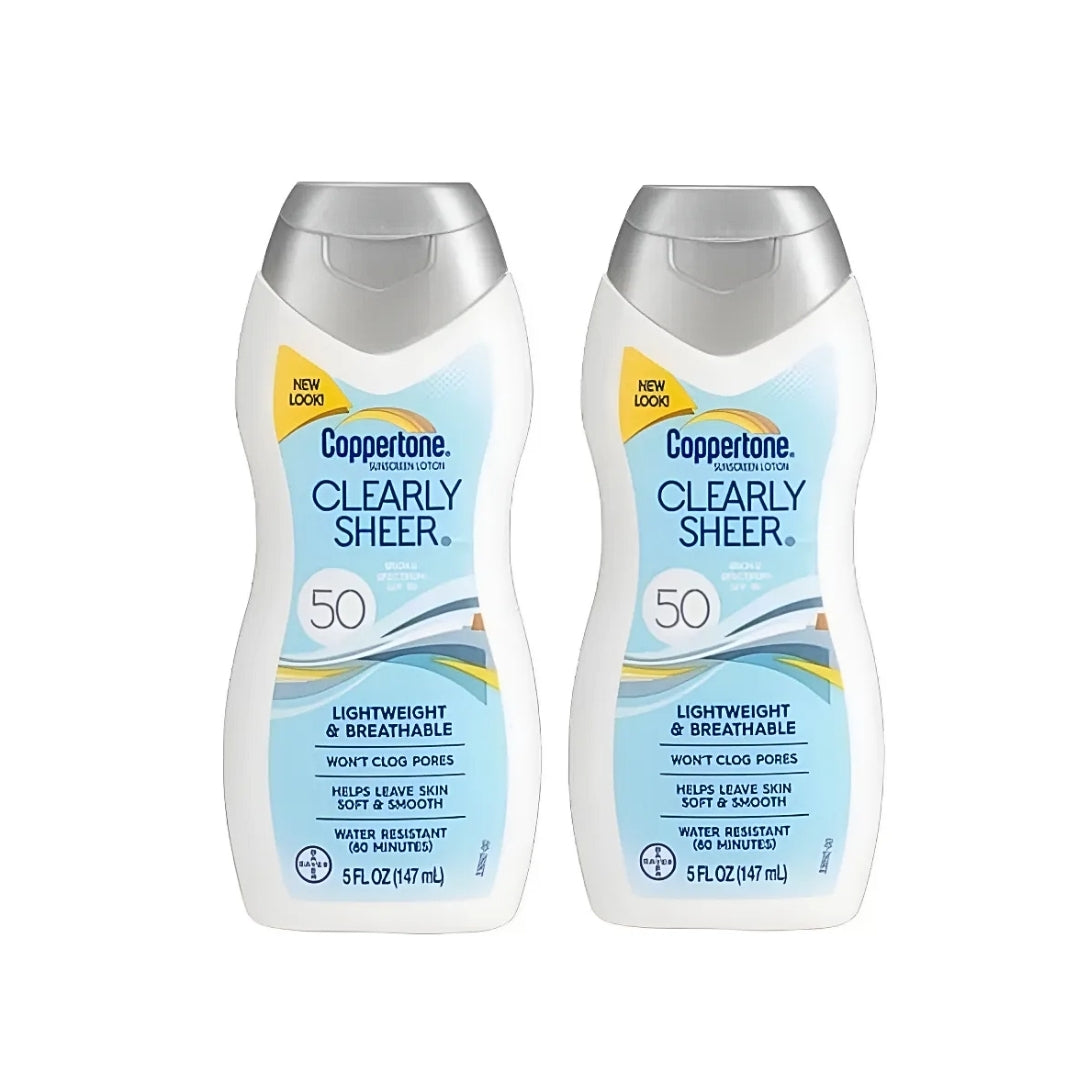 Coppertone Clearly Sheer Fps 50+ (147 ml)